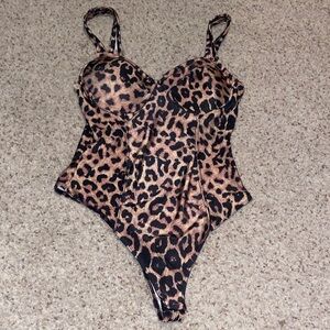 Iris Leopard Print Bodysuit